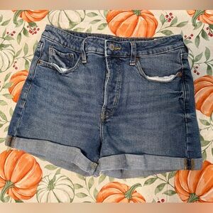 Denim Blue Women's Shorts